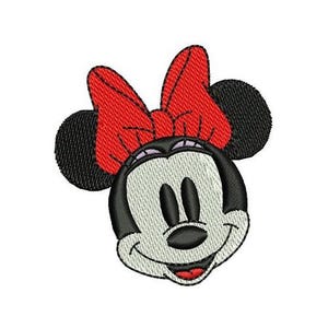 Mickey Mouse Face Machine Embroidery Design, Disney Design, Mickey & Friends Character Design, Mickey Mouse Embroidery, Cartoon Pattern