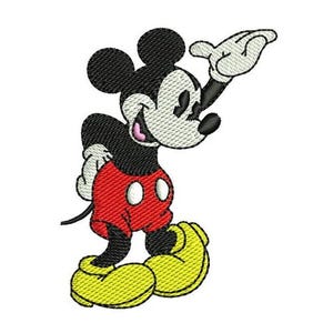 Buscando diseño de bordado a máquina de Mickey Mouse, diseño de Disney, patrón de bordado de Mickey y sus amigos, bordado de Mickey Mouse