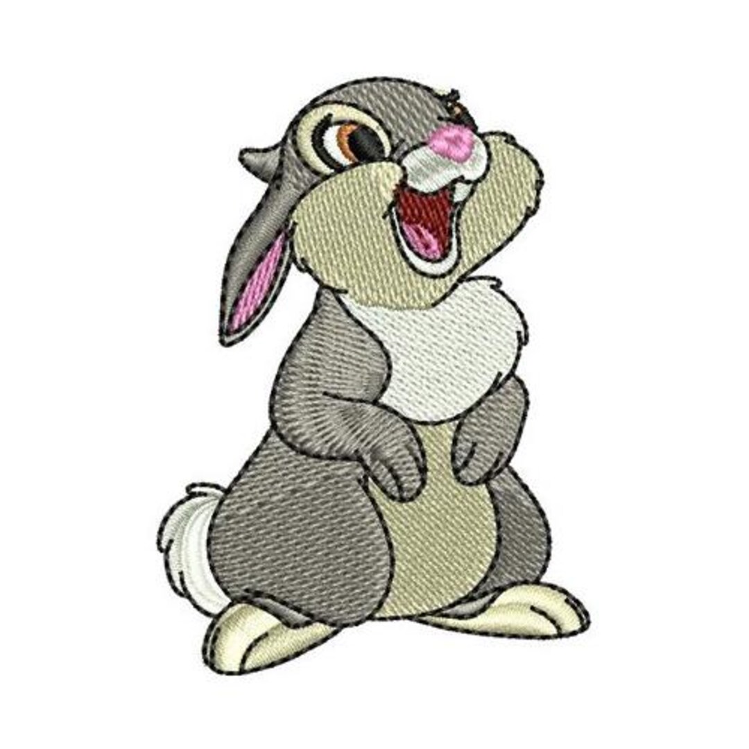 Excited Thumper Machine Embroidery Design, Disney Character Design ...