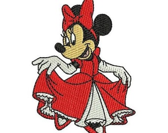 Disney / EMBROIDERY (ミニー) Minnie Mouse - Autograph Design for Machine Embroidery - Etsy Canada