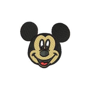 Mickey Mouse Face Machine Embroidery Design, Disney Design, Mickey & Friends Character Pattern, Mickey Mouse Embroidery