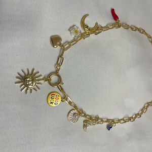 Collier à breloques mauvais œil、pendentif en forme de coeur、またはスタイル ボエーム、ソレイユ、リュンヌ、ピメント