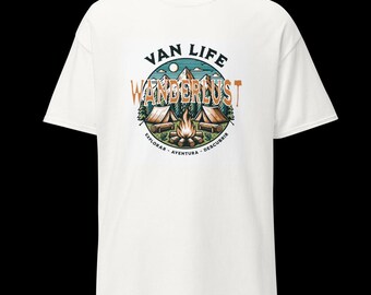 Wanderlust Vanlife T-shirt-made on demand.