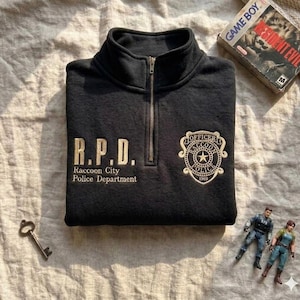 Raccoon City Police Sweatshirt - Etsy