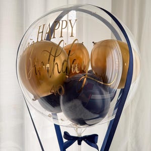 Birthday gift/Personalized balloon/Gift for men/Gift box/Balloon/Birthday gift/Gift set/Gift for him/Surprise box/ hot air balloon/ balloon image 7