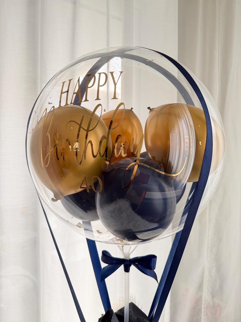 Birthday gift/Personalized balloon/Gift for men/Gift box/Balloon/Birthday gift/Gift set/Gift for him/Surprise box/ hot air balloon/ balloon image 7
