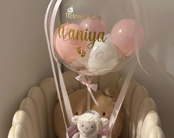 Balloon Gift for Baby/Birthday Gift Balloon/Baby Balloon/Christening Gift/Welcome Baby/Baby Gift/Newborn Gift/newborn
