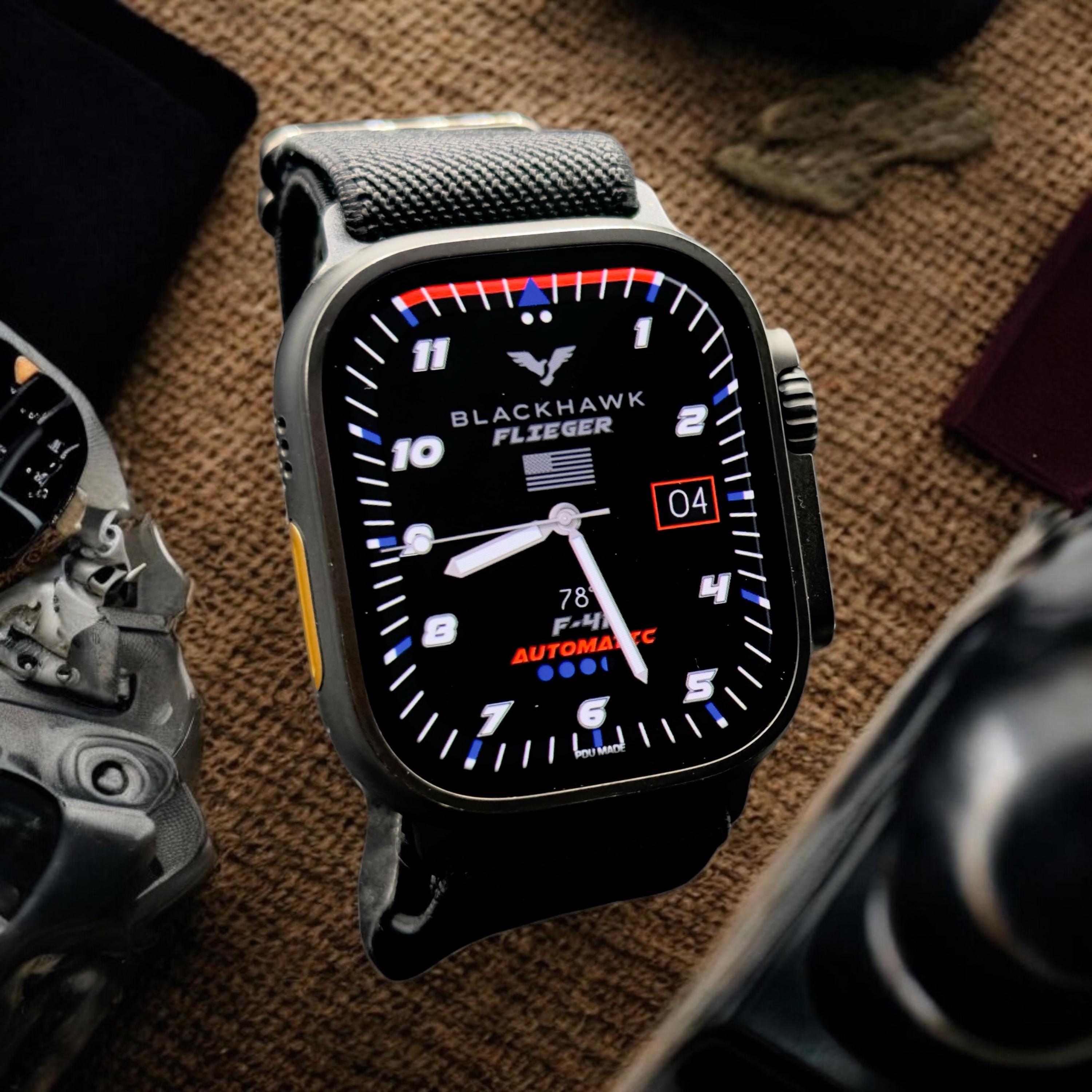 Blackhawk Flieger F-41 | Apple Watch Face - Etsy
