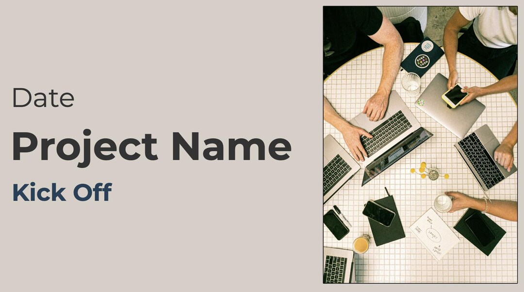Project Kick Off Woman Project Kick-off Template (google Slides) - Etsy