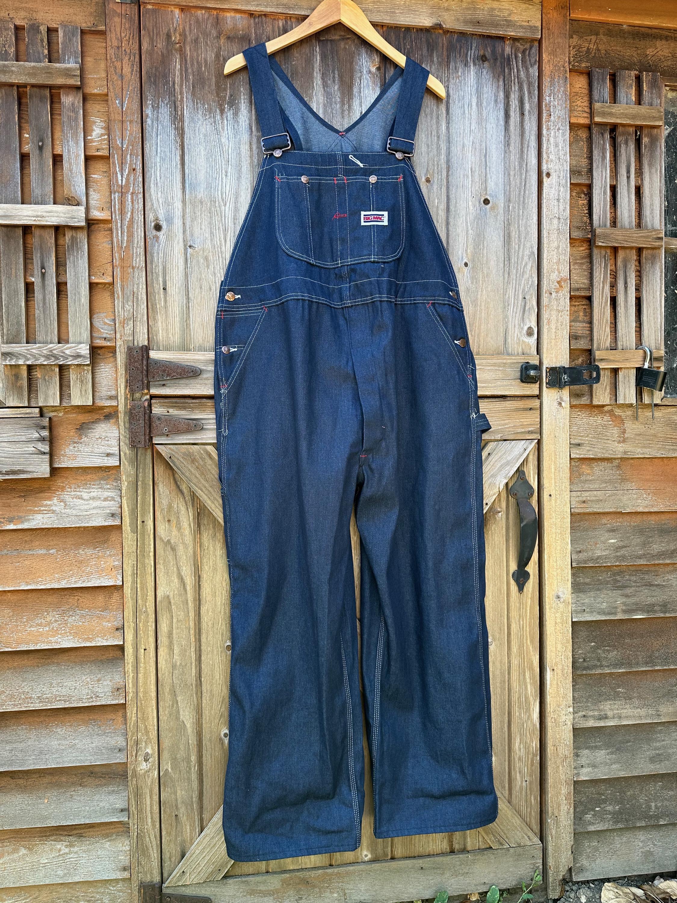 Vintage Big Mac Bib Overalls - Etsy