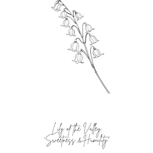 May Birth Flower - Lily of the Valley