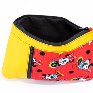 Zippy Clutch Zippered Pouch Bag Minnie Mouse image 2