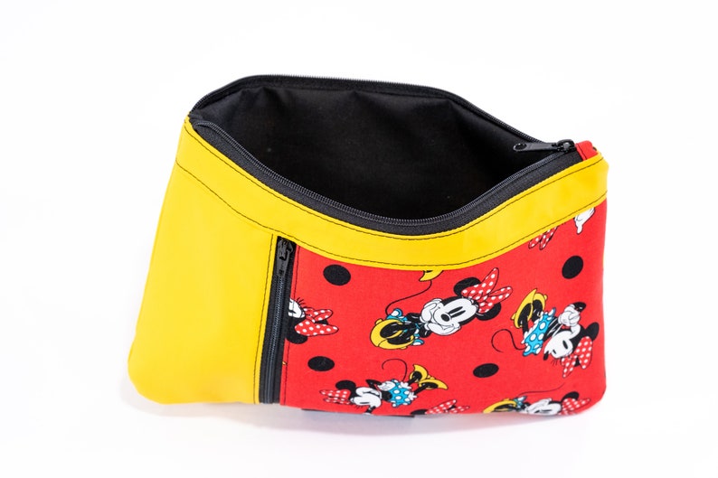 Zippy Clutch Zippered Pouch Bag Minnie Mouse image 2