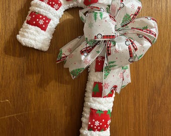 Candy Cane Wreath