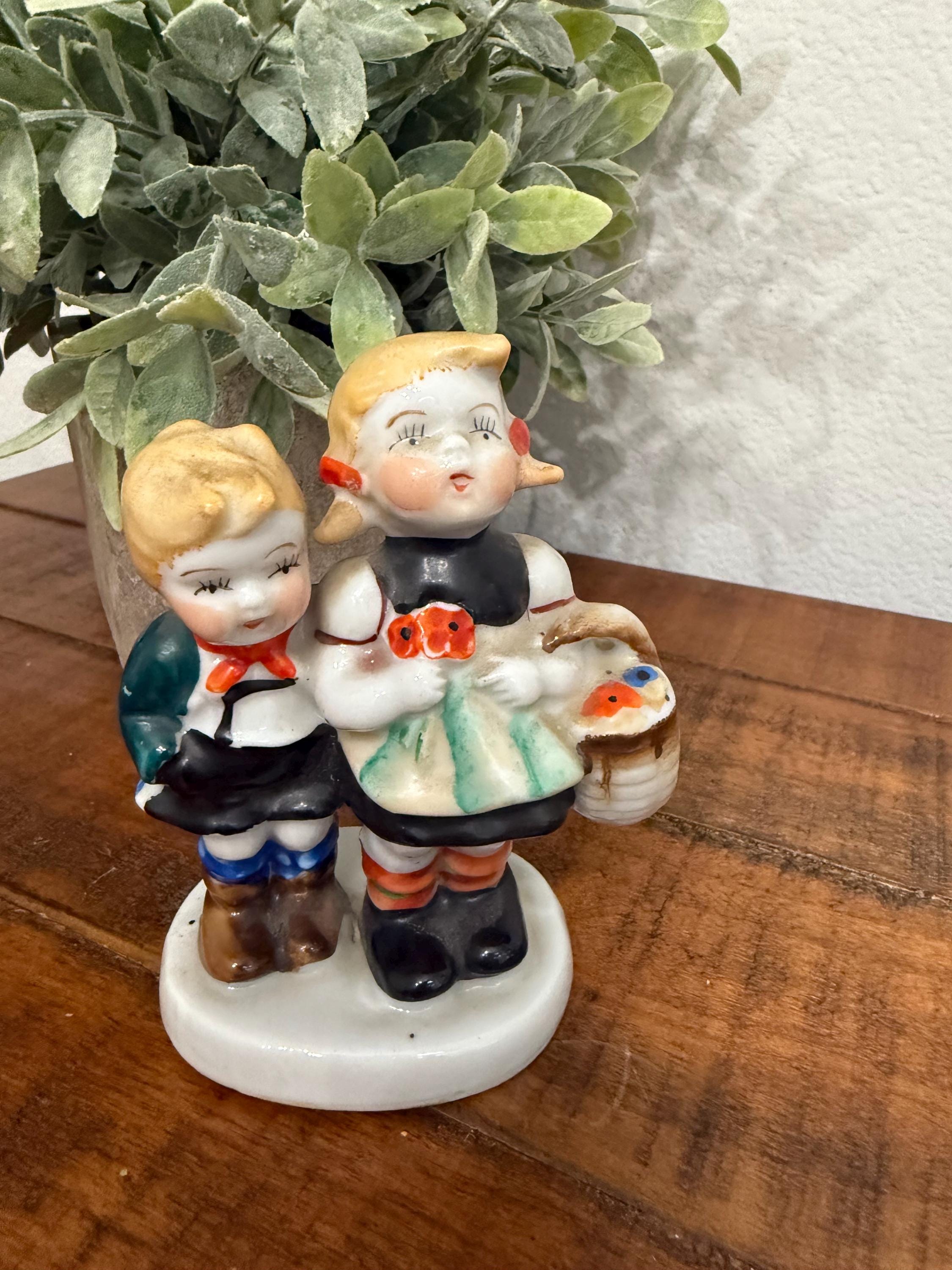 Porcelain children figurines japan - Etsy 日本