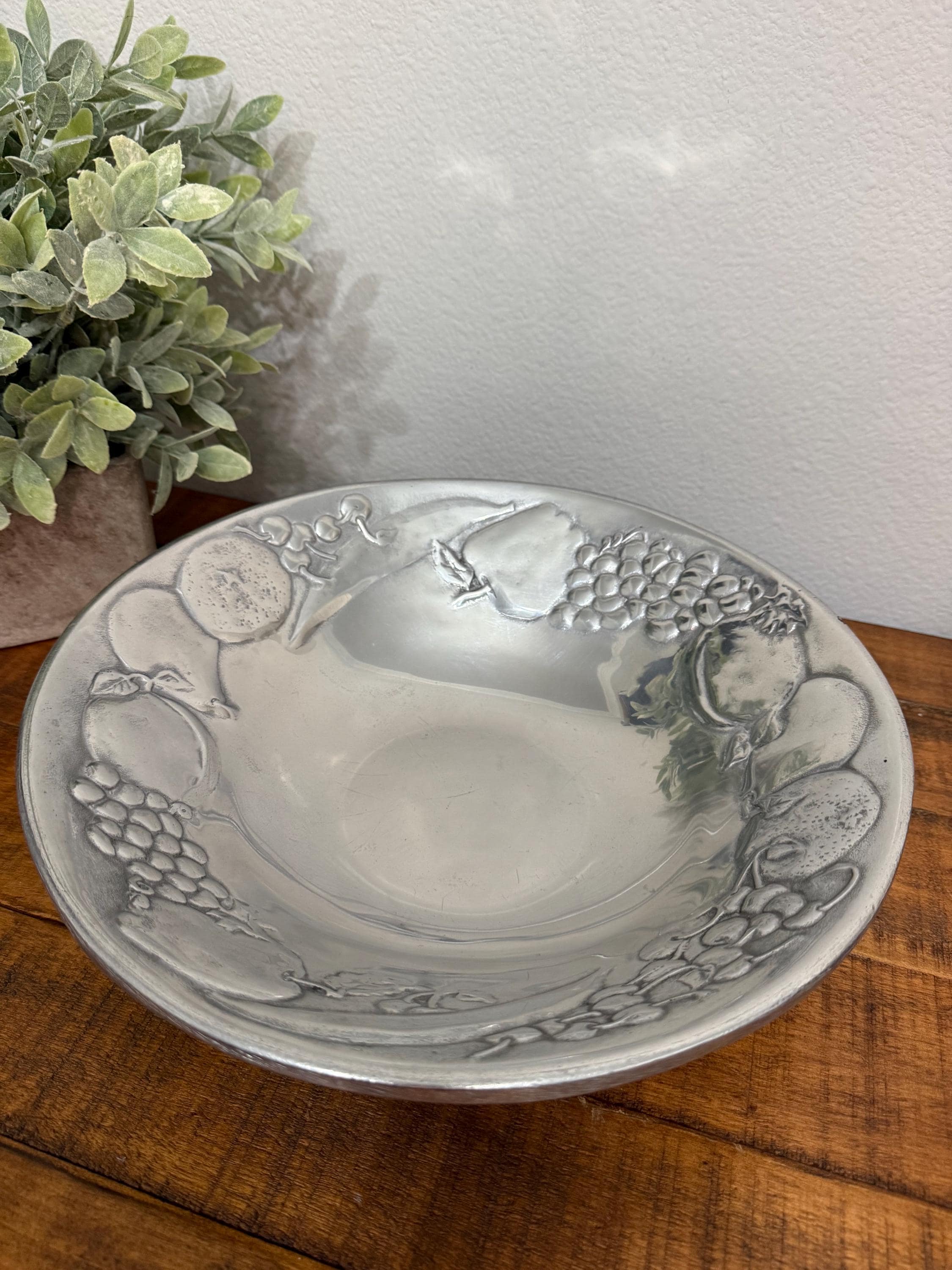 Pewter Bowl Vintage Wilton Company - Etsy
