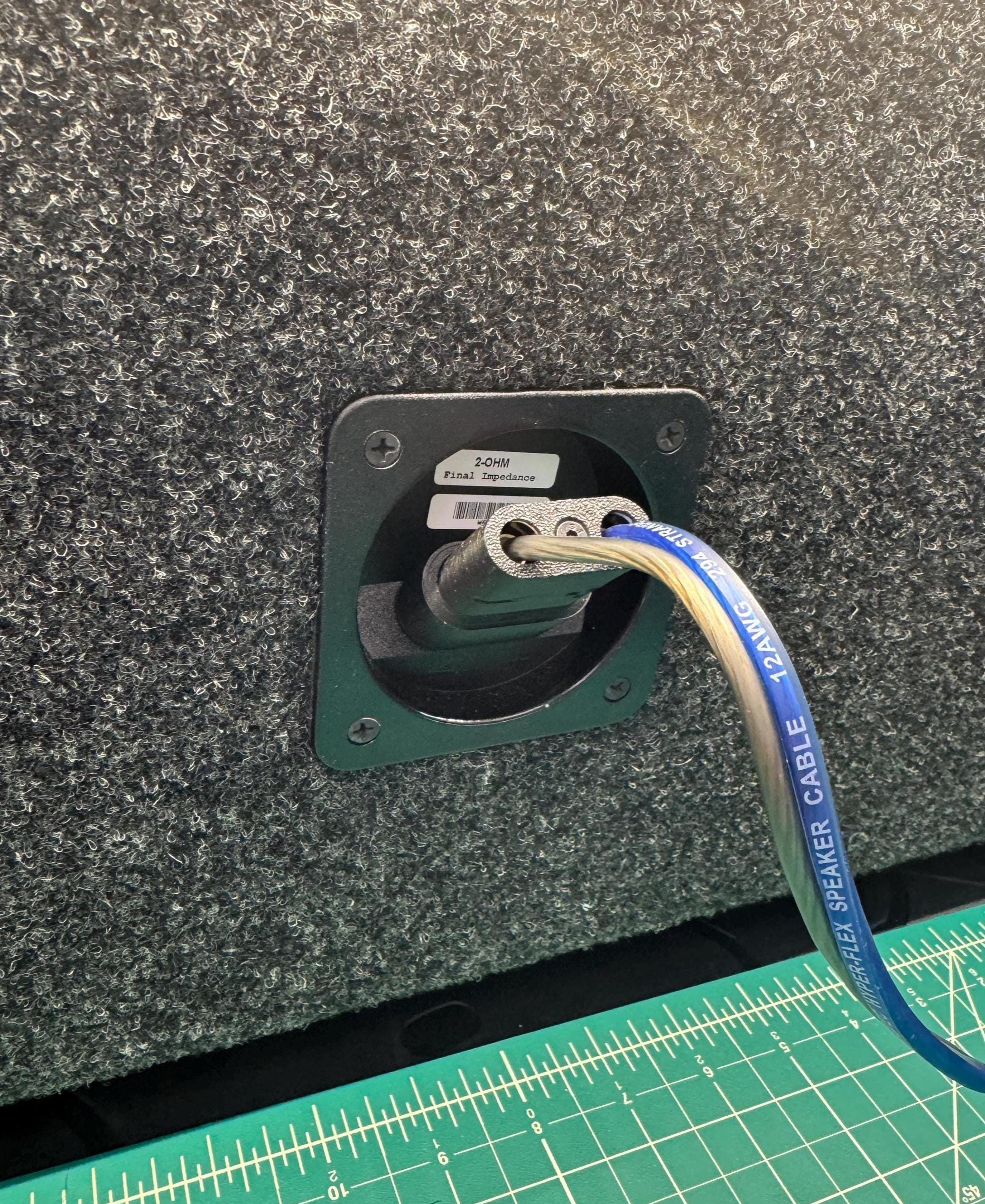 thumbnail image 2 of DNF 10-Pack Speaker Subwoofer Box Wires – 18 AWG, 24" Long, Quick Disconnect 2 of 5