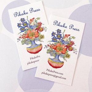 Business Card, Custom Business Card, Vintage Card - Set of 50