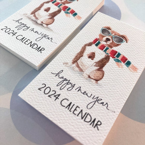2024 Pet Calendar Etsy