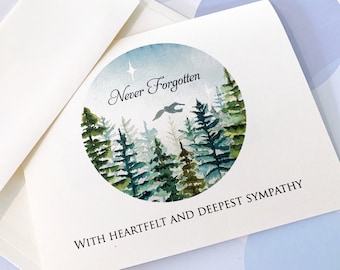Sympathy Card, Condolence Card, Thinking of You Card