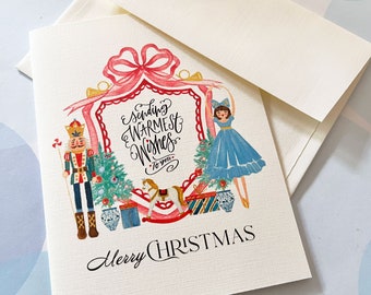 Christmas Card, Holiday Cards, Nutcracker