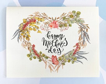 Mothers Day Card, Mother Greeting Card, Mom