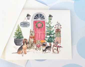 Christmas Cards, Holiday Cards, Pet Christmas Card