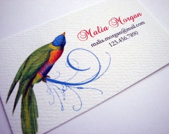 Personalized Business Cards, Custom Business Cards - Set of 50