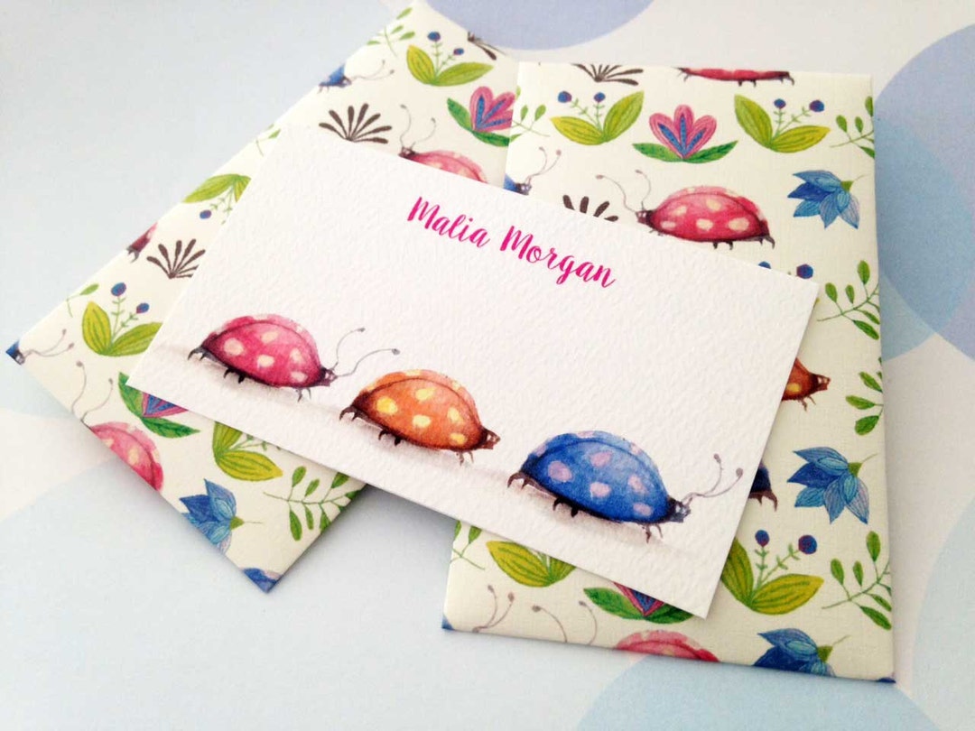 Personalized Gift Enclosure Cards Mini Cards Gift Cards Set Etsy