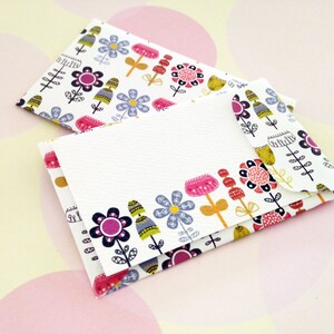 Size 3.5x2 inches, Gift Enclosure Card, Mini Card, Mini Cards and Envelopes, Set of 10