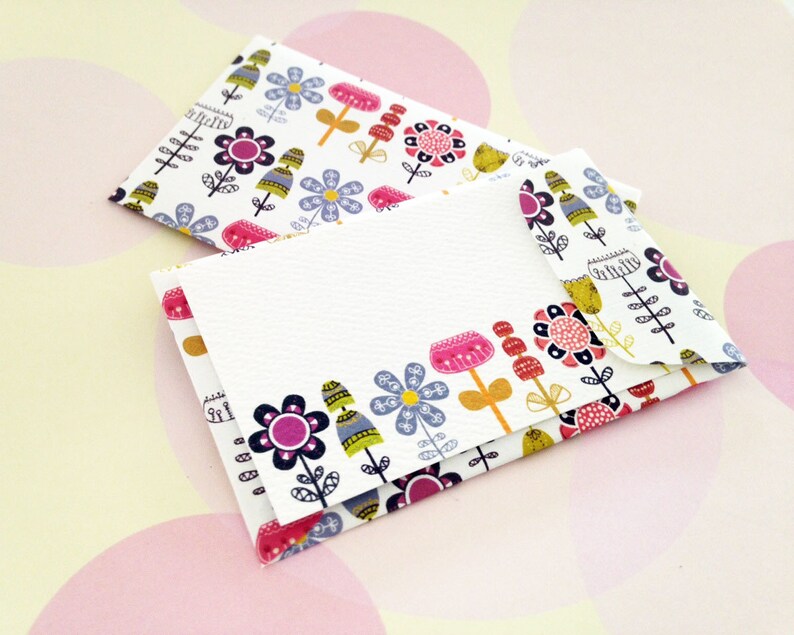 Gift Enclosure Card Mini Card Mini Cards and Envelopes Set Etsy