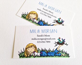 Personalized Business Cards, Calling Cards,Set of 50