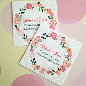 Business Cards, Custom Business Cards, Set of 48