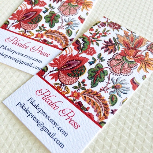 Personalized Business Calling Cards - Set of 50