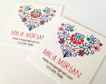 Personalized Business Cards, Custom Business Cards