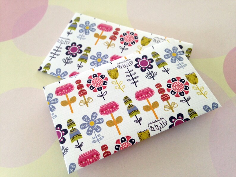 Gift Enclosure Card Mini Card Mini Cards and Envelopes Set Etsy