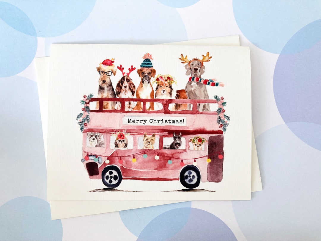 Christmas Cards, Holiday Cards, Pet Christmas Card - Etsy
