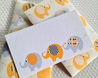 Size 3.5x2 inches, Baby Gift Enclosure Card, Mini Cards and Envelopes,  Set of 10