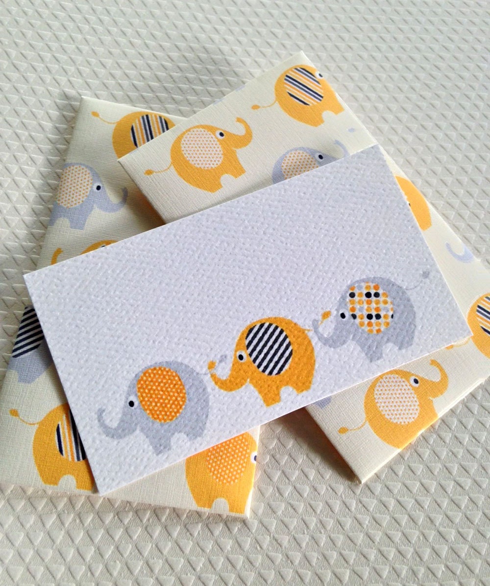 Baby Gift Enclosure Card Mini Cards and Envelopes Set of 10 Etsy
