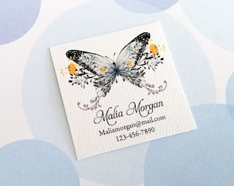 Personalized Business Cards, Custom Business Cards, Butterfly Cards