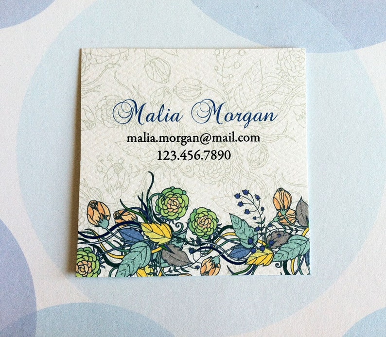 Personalized Business Cards Calling Cards Set of 48 image 1