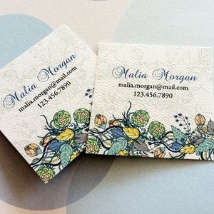 Personalized Business Cards Calling Cards Set of 48 image 3