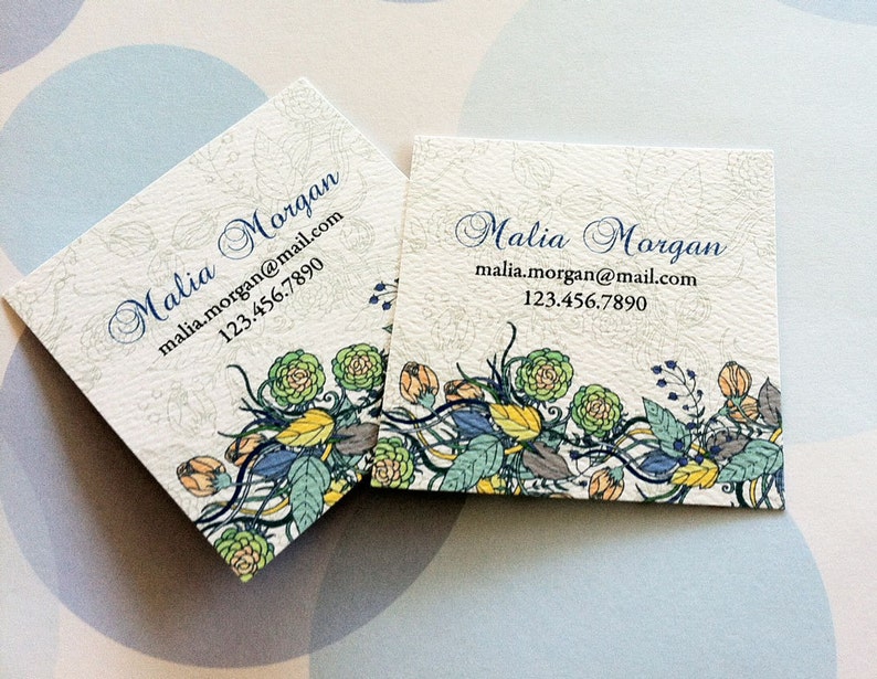 Personalized Business Cards Calling Cards Set of 48 image 3