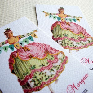 Personalized Vintage Business Cards, Custom Business Card - Set of 50