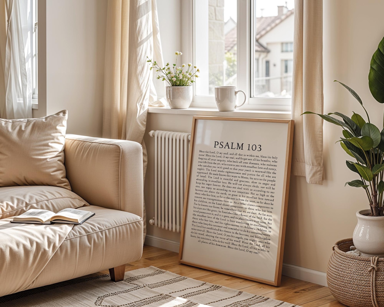 Psalm 103 Scripture Wall Art Printable | Bless the Lord O My Soul ...