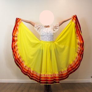 Falda de Ballet Folklorico - Doble Vuelo