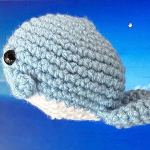 Handmade Crochet Whale Plush