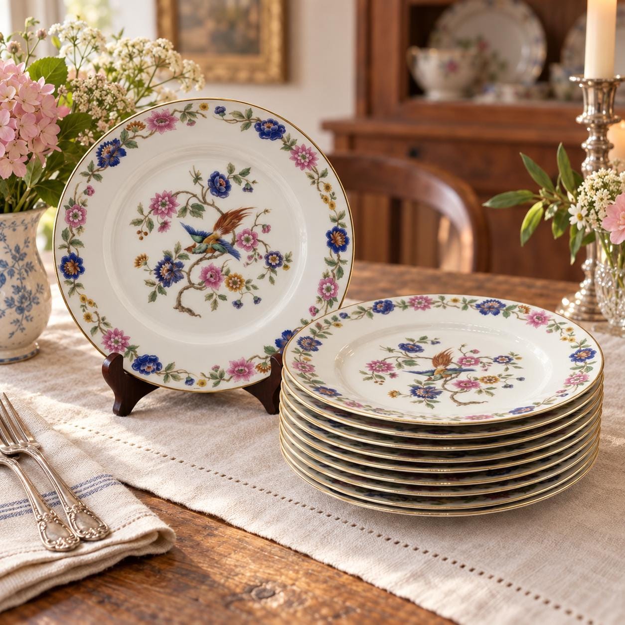 Antique Plate Sets - Etsy