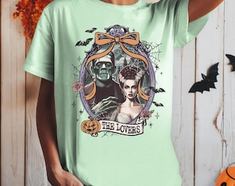 Vintage Frankenstein Lovers T-Shirt