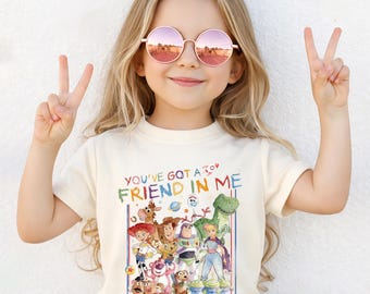 Pixar Toy Story Shirt, You've Got a Friend In Me Tee, Disney Trip T-shirt, Disneyland Family Vacation Tees